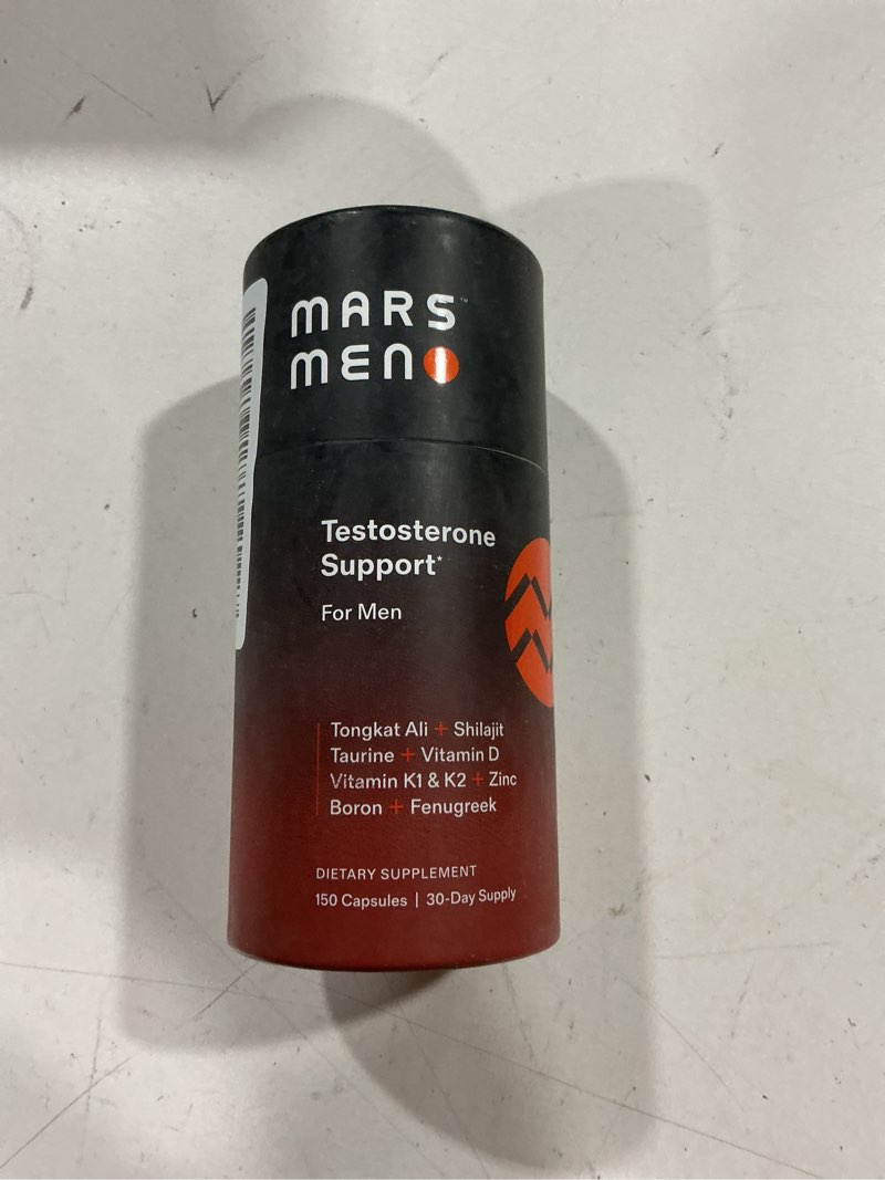 Condition photo showing Good Condition for mars men booster for men - natural supplement - male support - libido, energy & muscle growth support - 30 servings