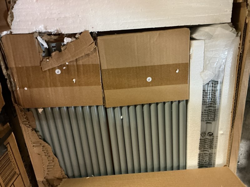 Condition photo showing Good Condition for DHP 4308429 Miles Full Desk, Silver Metal Loft Bed