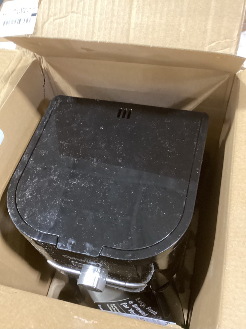 Condition photo showing As Is for Cuisinart 10-Cup Thermal Classic™ Coffeemaker, Black with Thermal, 10-Cup, Programmable, DCC-1170BKNAS Black Thermal Coffeemaker