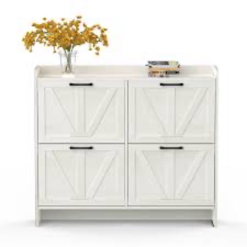 Kayliani 24 Pair Drawer Shoe Storage Cabinet