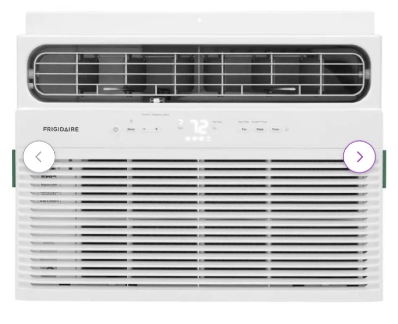 10000 BTU window air conditioner with remote