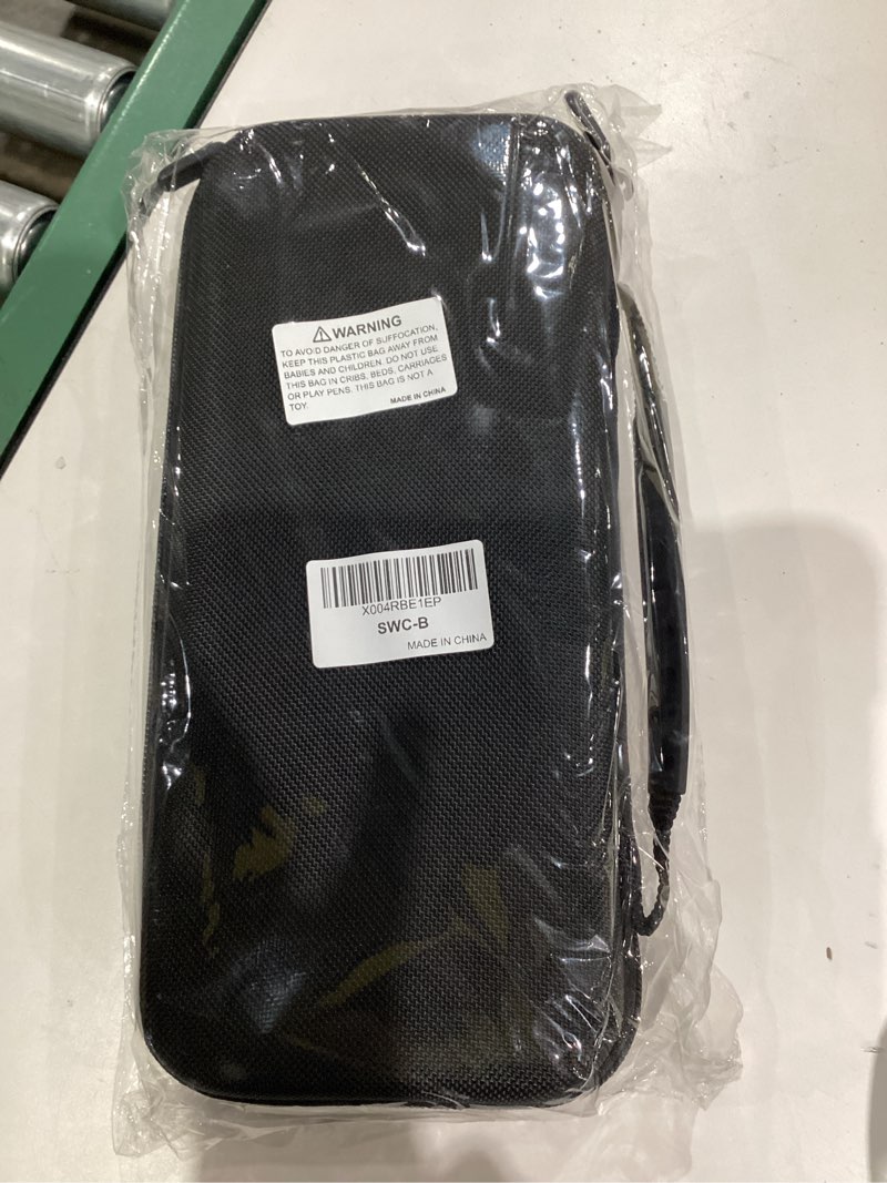 Condition photo showing New/Like New for Sdiahoo Carrying Case for Nintendo Switch 2 (2025), Large Capacity Protective Hard Shell Portable Travel Storage Pouch w/24 Games Cartridges, Zipped & Open Pockets for Console & Accessories Black