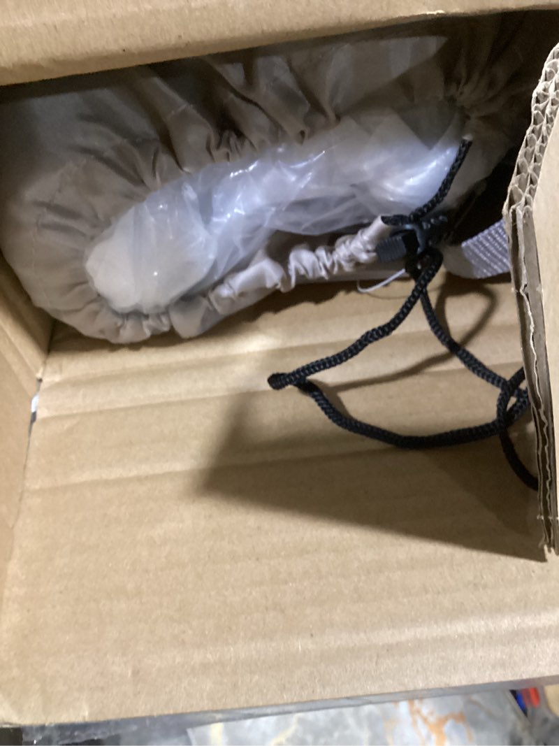 Condition photo showing New/Like New for daisy cot, xl foldable elevated dog bed, portable raised outdoor folding dog cot, cooling, chew proof, waterproof, heavy duty up to 160 lbs for camping/home, brown, 49"x 33"x7" brown x-large