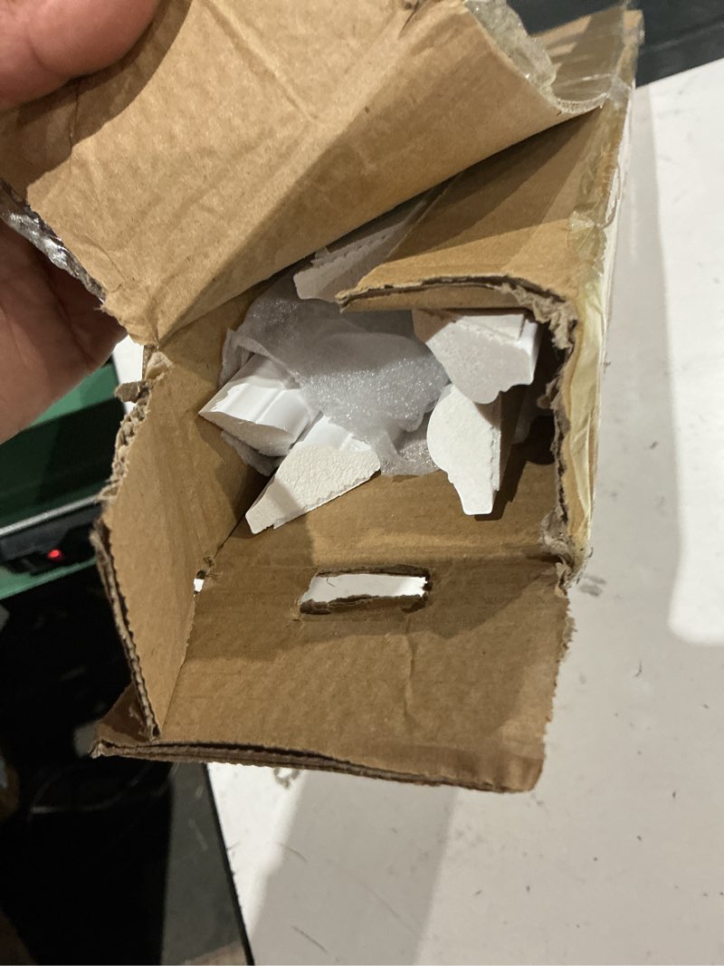Condition photo showing As Is for 1 set peel and stick door moulding trim kit premade wall moulding panels flexible self adhesive 3d wainscoting panels for mirror window frame decor (top 26"x36" and bottom 26"x24") top 26"x36" and bottom 26"x24" 1
