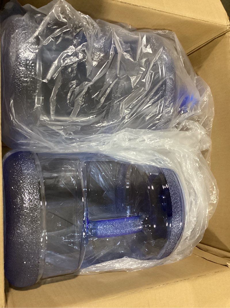 Condition photo showing Good Condition for Bokon 2 Pieces gallon water jugs Round Plastic Water Bottle with Handle Screw Cap Reusable Large Capacity Bottle for Camping Outdoor Travel Gym Use