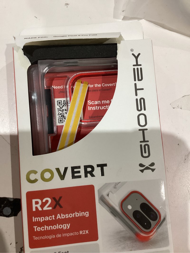 Condition photo showing Good Condition for ghostek covert clear pixel 9 pro fold case with built-in kickstand and full hinge protection shockproof protective phone cover designed for 2024 google pixel 9 pro fold (8") (clear) pixel 9 pro fold clear