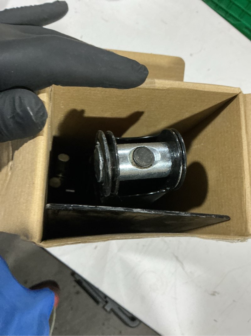 Condition photo showing As Is for hyper tough t10152w universal vehicle scissor jack, 1.5 ton black