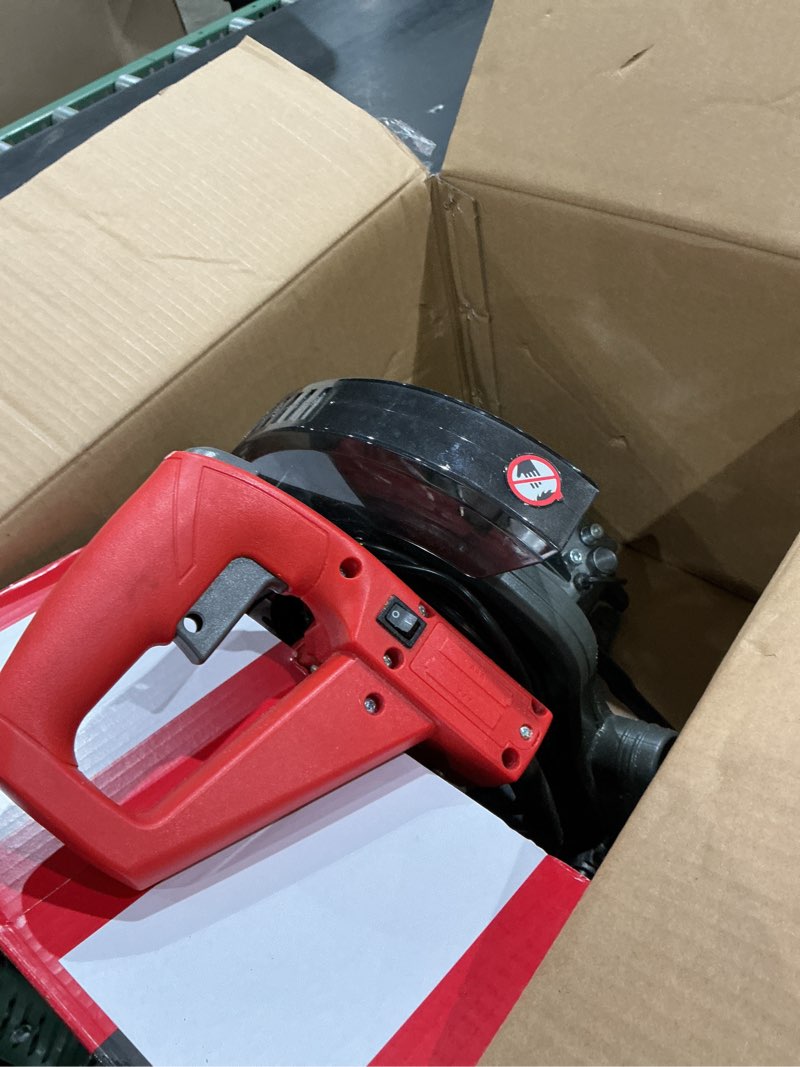 Condition photo showing As Is for craftsman 9 amps 7-1/4 in. corded compound miter saw