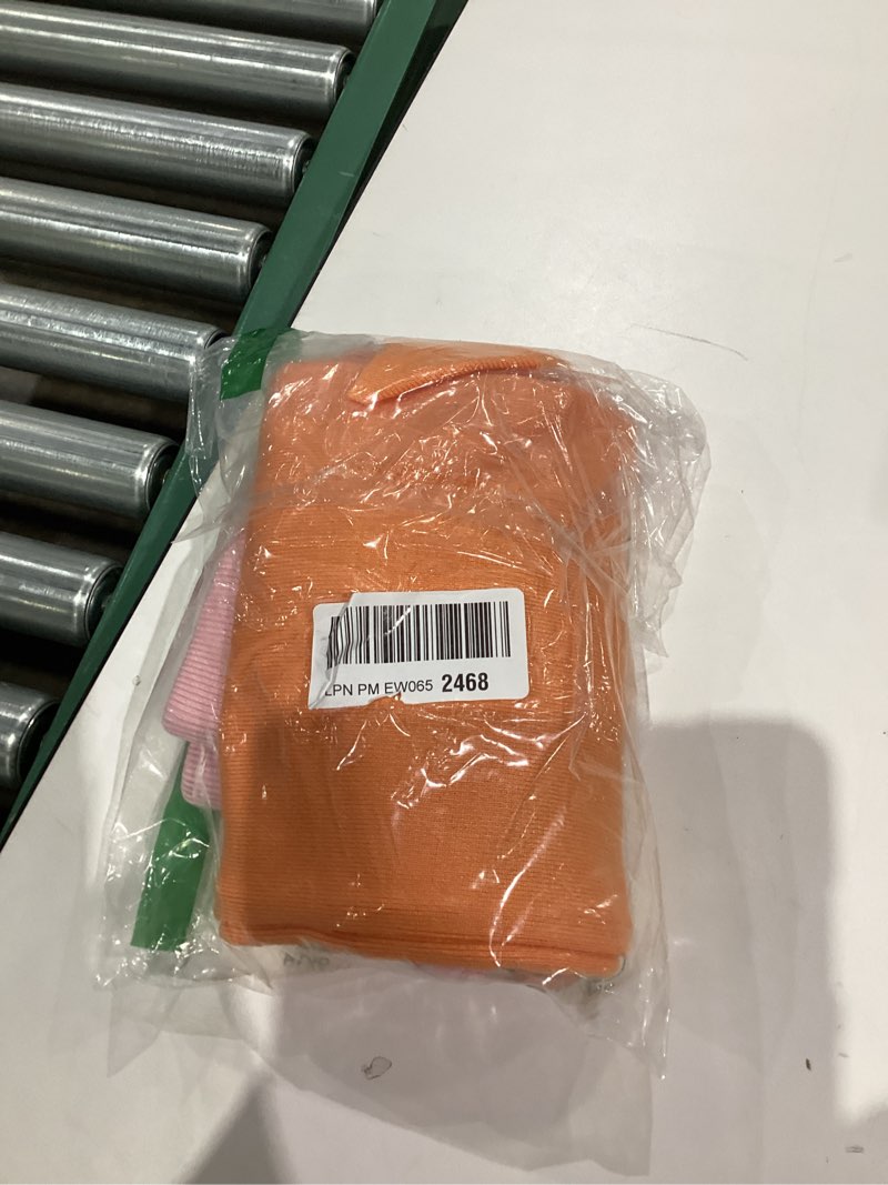 Condition photo showing New/Like New for Cutiefox Women's Knit 2 Piece Dress Cami Crop Top High Side Slit Bodycon Long Skirt Set Small Orange Colorblock