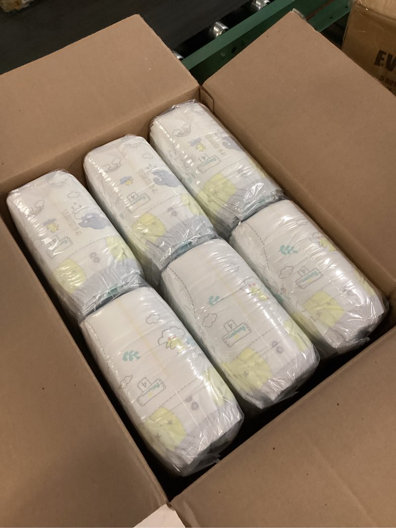 Condition photo showing New/Like New for Pampers Swaddlers Diapers, Size 4 (15-34 lbs), 150 Count, Absorbent, Keeps Baby Dry and Comfortable, Skin Safe Disposable Baby Diaper (Packaging May Vary) Size 4 150