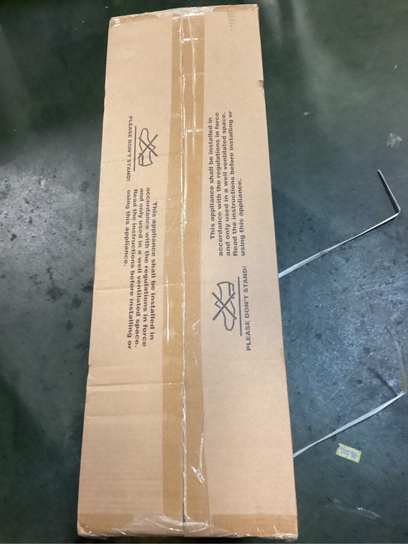 Condition photo showing New/Like New for Range Hood 30 Inch Built-in/Insert Vent Hood Stainless Steel Kitchen Hood, 900 CFM Gesture/Touch Control, 3 Speed Exhaust Fan with Charcoal Filter, Ducted/Ductless Convertible