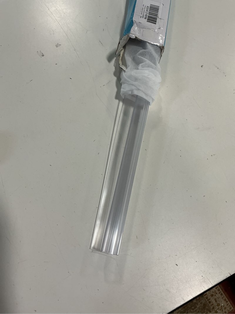 Condition photo showing Good Condition for Sliding Shower Door Bottom Seal, 1 PCS 5/16\" x 36\" Sliding Shower Door Sweep for 5/16 Inch Glass, Frameless Glass Door Seal Strip Stop Shower Leaks and Create a Water Barrier  Bottom Sweep-5/16\"