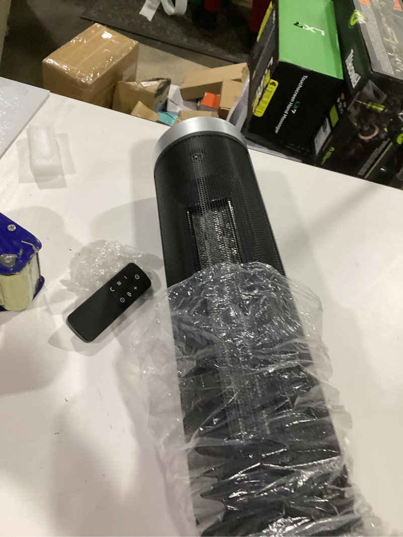 Condition photo showing New/Like New for Space Heater for Indoor Use with Remote - 70° Oscillating Tower Electric Heater, 24 Inchs, 12H Timer, 1500W Quiet PTC Ceramic Heating with Thermostat, Fast Safety Heat for Office, Home, Bedroom