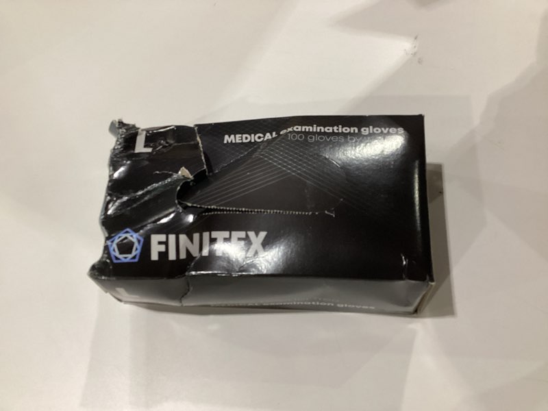 Finitex nitrile powder free medical examination amabidestreous 100 gloves