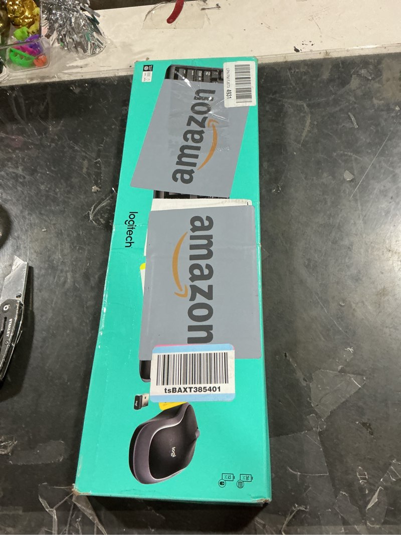 Condition photo showing Good Condition for logitech mk270 wireless keyboard and mouse combo for windows, 2.4 ghz wireless, compact mouse, 8 multimedia and shortcut keys, 2-year battery life, for pc, laptop - black