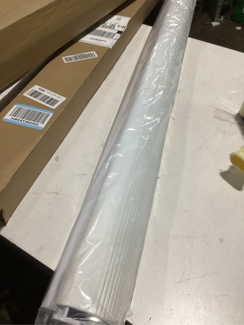 Condition photo showing Good Condition for joydeco cordless blackout roller shades, premium woven fabric blinds for indoor windows, thermal insulated uv protection roller window shades for home and office (light khaki, 51” w x 75” h) light khaki 51\"w x 75\"h