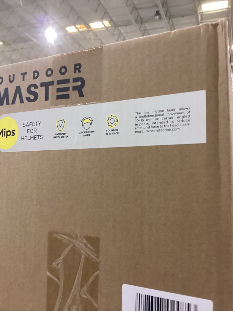 Condition photo showing New/Like New for OutdoorMaster MIPS Ski Helmet - Kelvin II MIPS Snow Sport Helmet Snowboard Helmet for Men Women & Youth Matte Gray Large