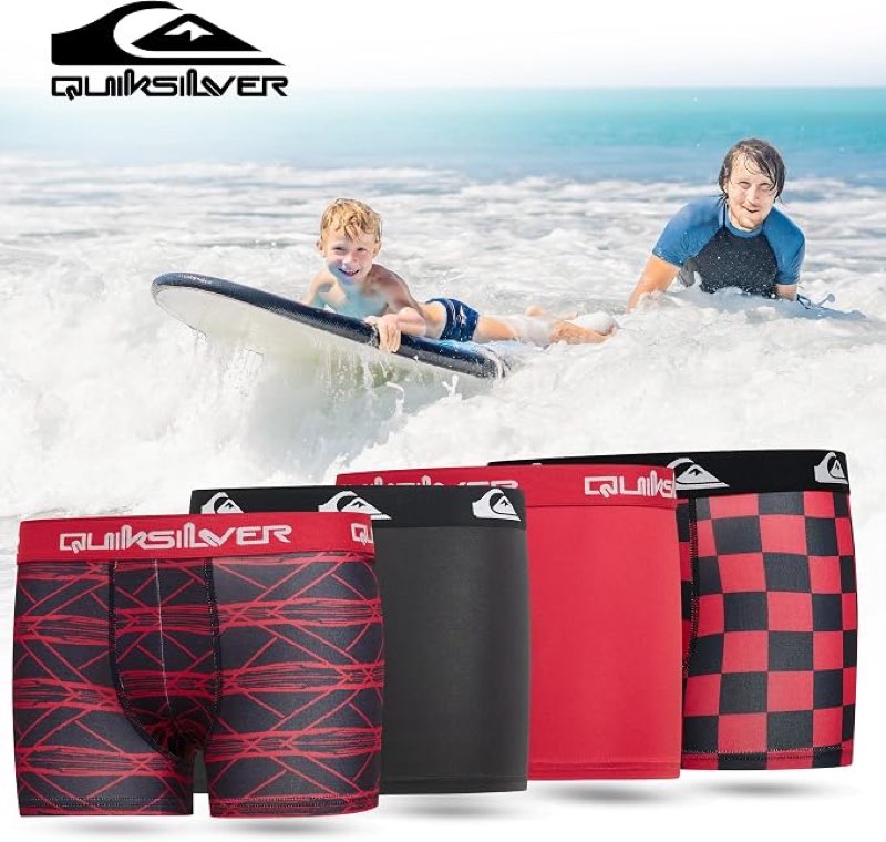 Condition photo showing As Is for quiksilver boys underwear