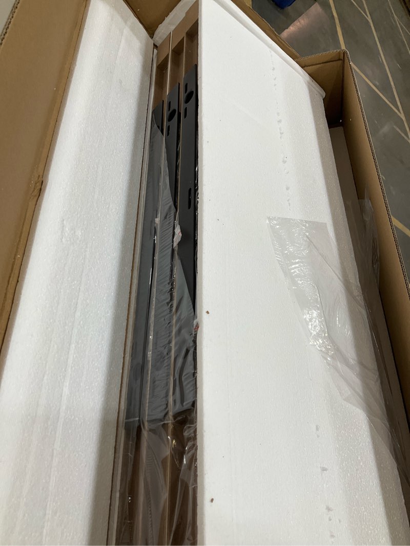 Condition photo showing Good Condition for Fun Memories Deep Floating Shelves, 32W x 12D White Wall Shelves, 32 Long Rustic Wood Wide Storage Shelves for Bedroom, Kitchen, Farmhouse, Laundry Room, Bedroom, Kitchen, Home Office- Set of 3 White 32"W x12"D - 3P