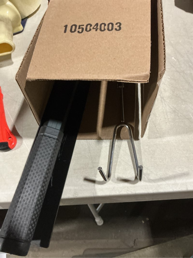 Condition photo showing As Is for magnetically mounted truck cargo grabber reach retriever tool,6.9 ft upgraded extendable truck bed accessories,heavy duty stainless steel truck bed grabber tool with two hooks (magnetically mounted) magnetically mounted blue