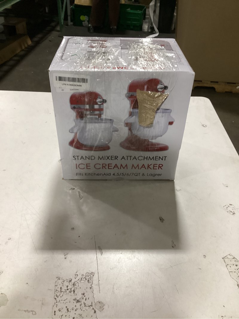 Condition photo showing Good Condition for EZATO Ice Cream Maker Attachment for KitchenAid, Fits KitchenAid 4.5/5QT & 6QT Mixers, Frozen Ice Cr