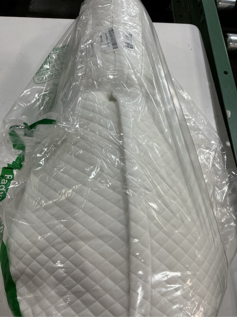 Condition photo showing Good Condition for cervical neck pillow for pain relief, hollow design memory foam bed pillow for side & back sleepers, ergonomic orthopedic bed pillow with adjustable support (white with black)