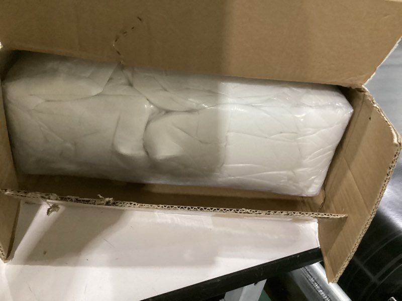 Condition photo showing As Is for aaaaacessories outdoor seat cushions for chairs, fade-resistant, waterproof patio furniture replacement cushions, creamy white creamy white