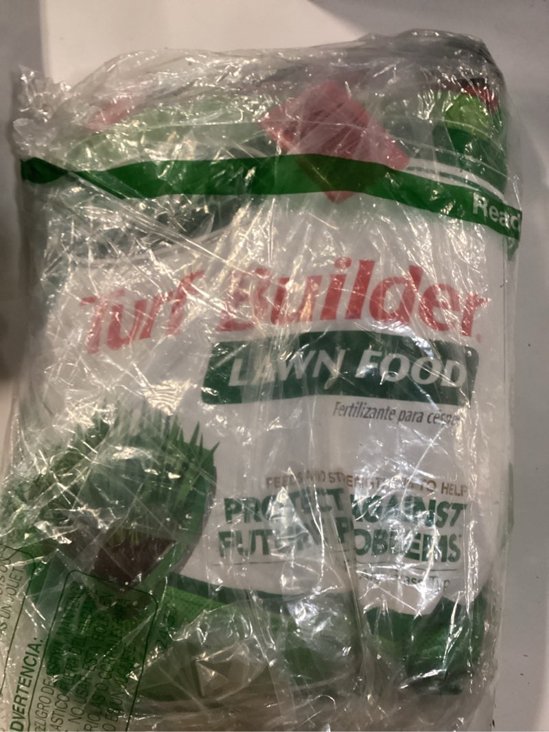 Condition photo showing New/Like New for scotts turf builder lawn food - fertilizer for all grass types, 5,000 sq. ft., 12.5 lbs.