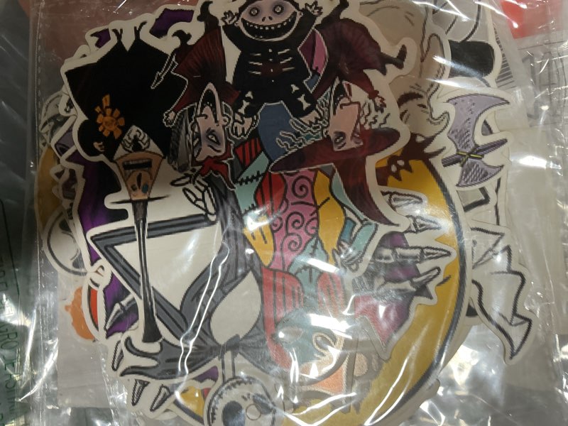 Condition photo showing Good Condition for Night Before Christmas Banner Night Before Christmas Birthday Decorations Jack Skellington Birthday 