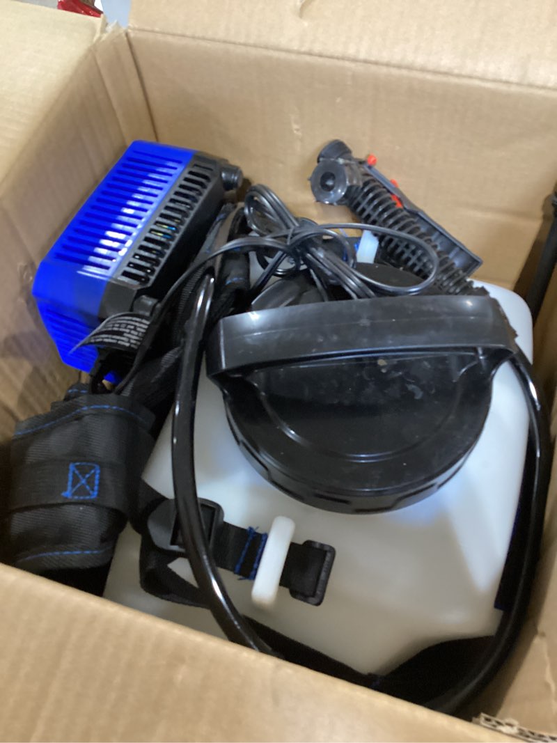 Kobalt 40v Max Backpack Chemical Sprayer Kit INCOMPLETE 