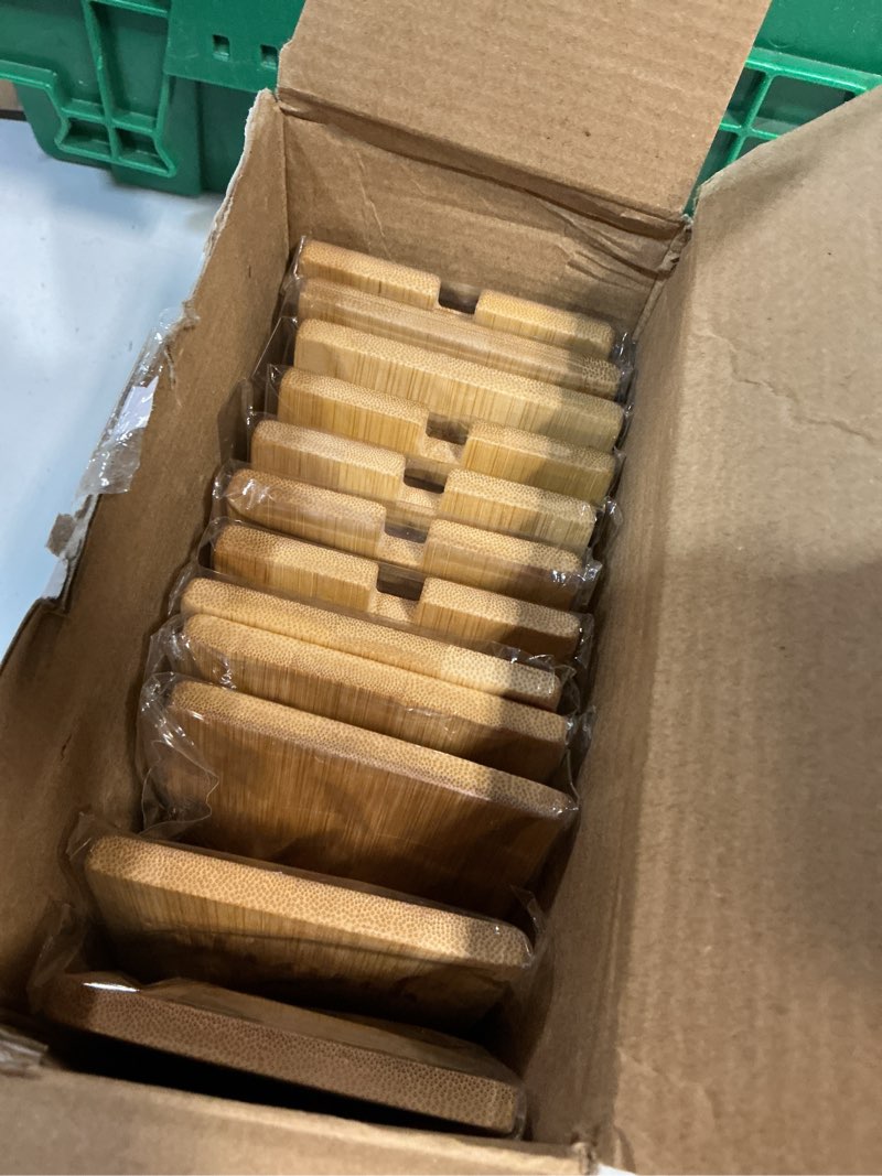 Condition photo showing New/Like New for ripeng 12 pcs employee appreciation gifts bulk bamboo phone stand for desk office worker thank you gift for administrative team coworkers staff graduation nurse teacher week (assorted inspirational) 12 assorted inspirational
