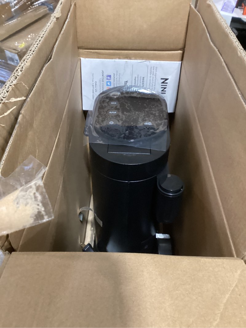 Condition photo showing Good Condition for ninja | coffee maker | single serve |brew with coffee pods & grounds| compatible with k-cup coffee pods | 4 brew styles, up to 24oz cup sizes & 56oz removable reservoir | black | pb051 standard black