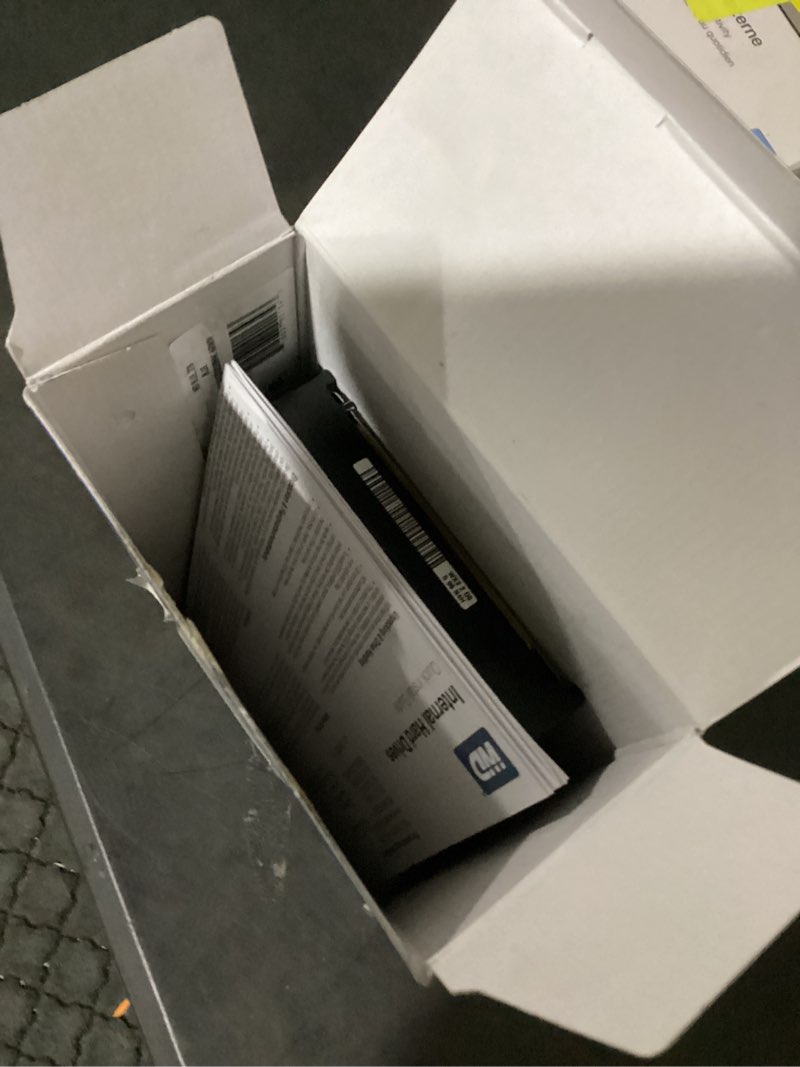 Condition photo showing As Is for wd blue 2tb 3.5  desktop internal hard drive - wdbh2d0020hnc-nrwm