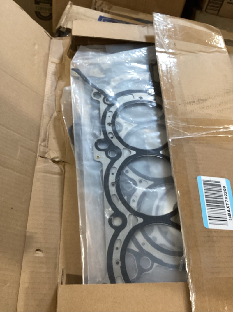 Condition photo showing Good Condition for cylinder head gasket set bolts fit for ford 2015-2017 transit-250 350 f-150 platinum expedition lincoln navigator 2015-2018 edge flex taurus mkz mkx 3.5l oe# hs26550pt cs26550pt es72480 jy-dtb-fd3500-001