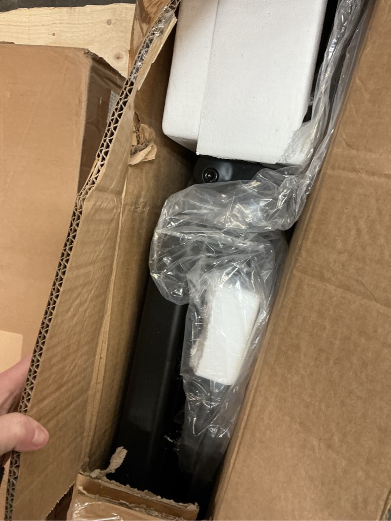 Condition photo showing As Is for THERUN Walking Pad, 2 in 1 Foldable Treadmills for Home, 2.5HP Under Desk with Handle Bar, 16" Widened Running Belt, with Remote Control Carbon Black