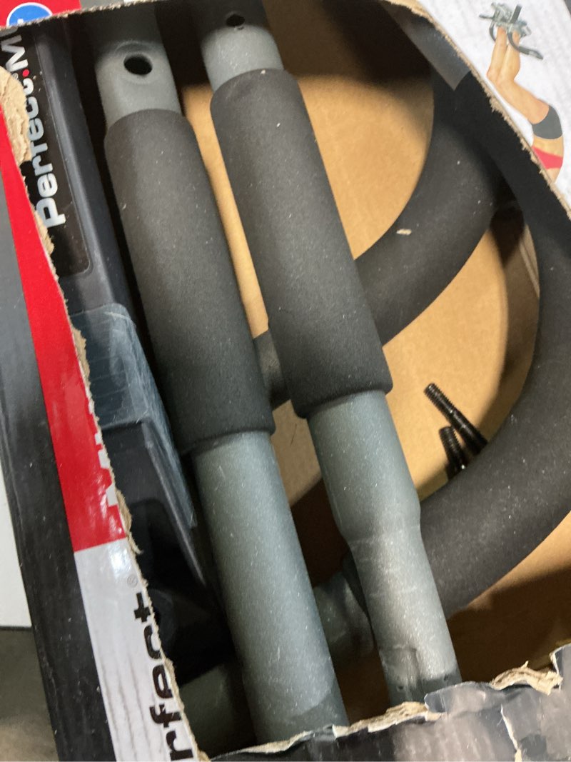 Condition photo showing Good Condition for perfect fitness multi-gym doorway pull up bar and portable gym system multi gym sport