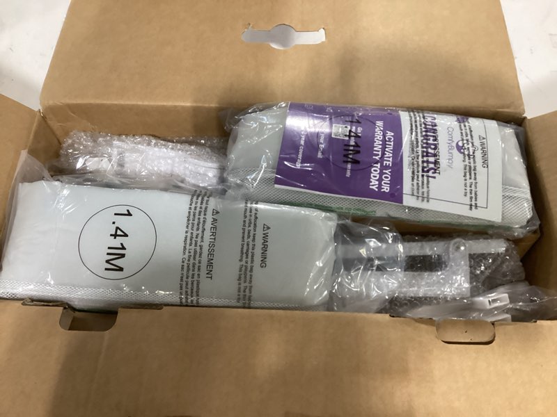 Condition photo showing Good Condition for ComfyBumpy 2-Pack Bed Rail for Toddlers 55.5" L x 19.5" H | Toddler Bed Rails for Twin, Full, Queen & King Mattress Size | Swing Down Rail Guard | Mattress Side Rail for Kids | Gray Grey 55.5”L x 19.5”H | 2-Pack