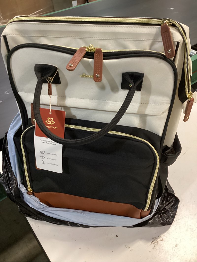 Condition photo showing New/Like New for lovevook rolling backpack for women, backpack with wheels for travel, 17 inch laptop rolling bag, underseat carry on luggage water resistant roller bookbag for work business college teacher