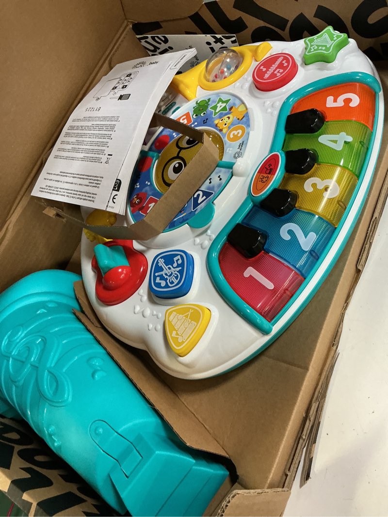 Condition photo showing Good Condition for baby einstein discovering music activity table, ages 6 months +