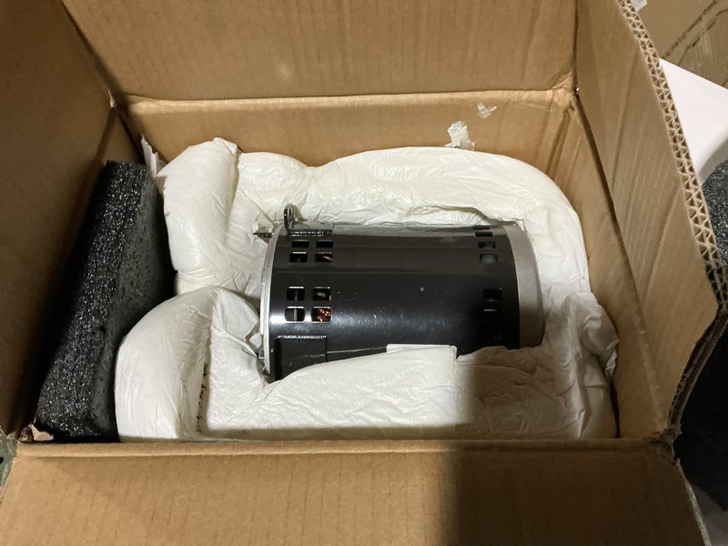 Condition photo showing As Is for 1/2HP Electric Single Phase Motor Electric AC Motor Air Compressor Motor, 115V/230V, 60HZ, 1625RPM, 5/8" Shaft Diameter, 2.8" Shaft Length, CW/CCW, UL Listed 1/2 HP Single Phase