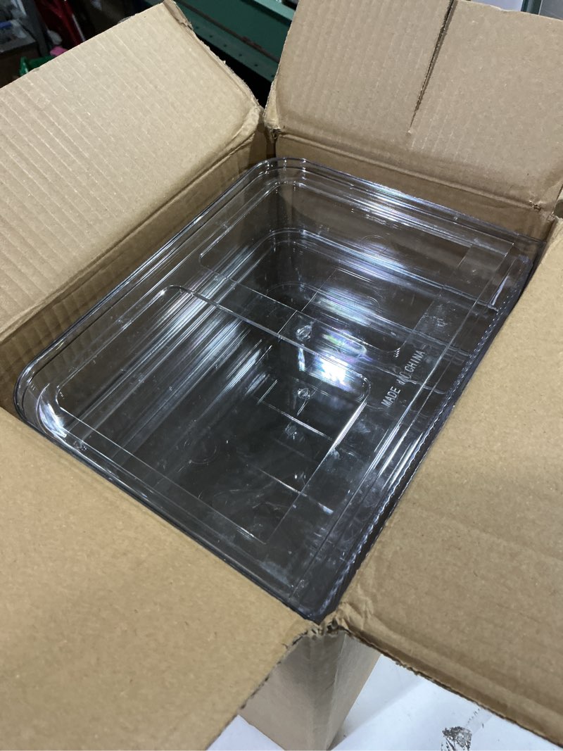 Condition photo showing Good Condition for GearFusion 3 Tier Clear Cosmetic Organizer, Makeup Display Case with Lid & Drawers, Countertop Dresser Vanity Storage Box, Beauty Holder for Skincare Lipstick Brush