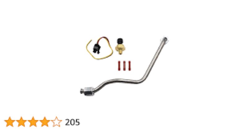 YHB Exhaust Back Pressure EBP Tube Sensor & Wire Replacement for 1994-1997 FORD 7.3L Powerstroke Diesel - Exhaust Back Pressure Tube