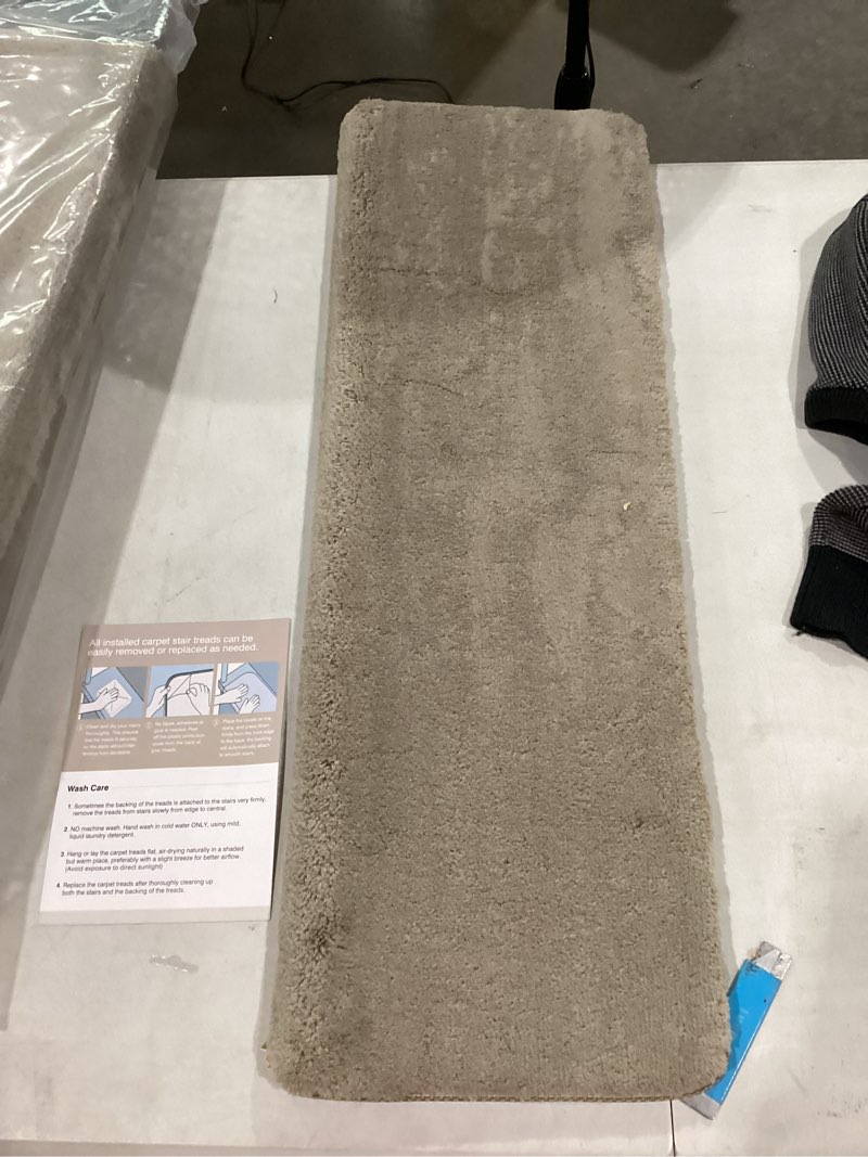 cushioned vinyl for stairs. Pack of 7 (grey)
