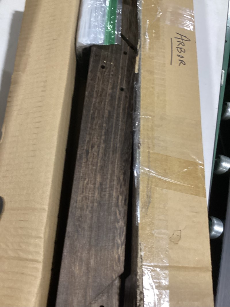 Condition photo showing Good Condition for Wedding Arch -7.48FT Square Wooden Wedding Arches for Ceremony, Wood Arbor Backdrop Stand for Proposal Wedding Party Scene, Birthday Party, Bridal Shower, Garden, Outdoor, Rustic Decorationsz