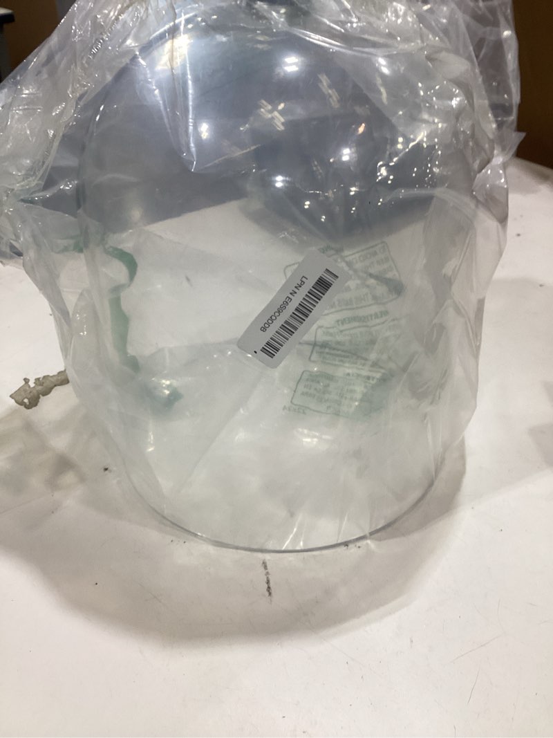 Condition photo showing Good Condition for transparent acrylic cloche, 10×13" thick acrylic dome, large display cover, dust-proof centerpiece display dome, decorative showcase cover for plants, candles, cakes