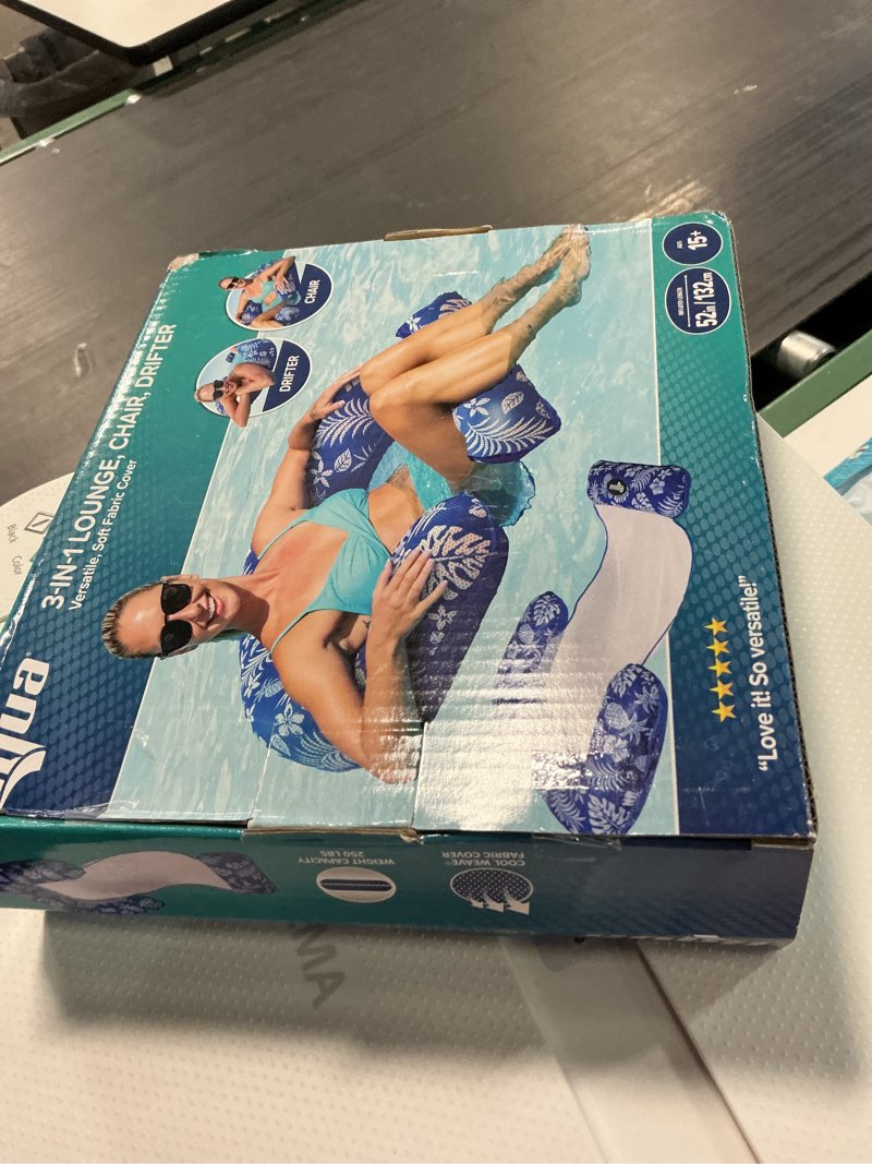 Condition photo showing Good Condition for aqua-leisure inflatable 3-in-1 lounge chair pool float