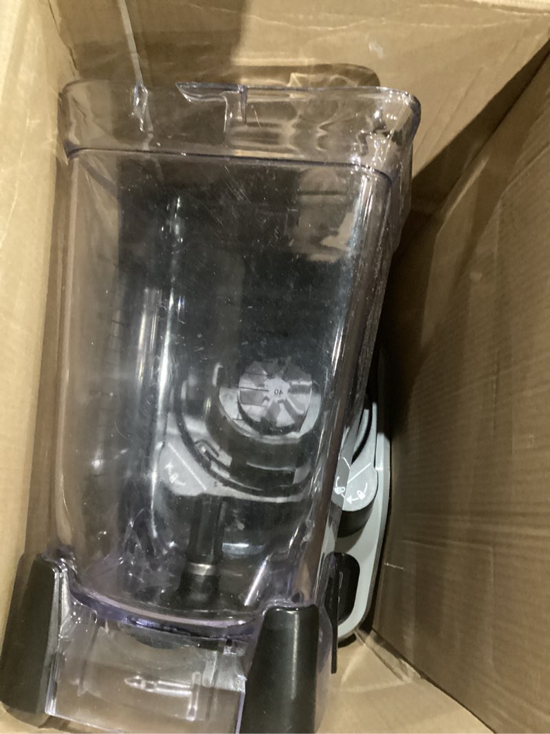 Condition photo showing As Is for Ninja BL610 Professional 72 Oz Countertop 1000-Watt Base and Total Crushing Technology for-Smoothies, Ice and Frozen Fruit, Black, Blender + Pitcher