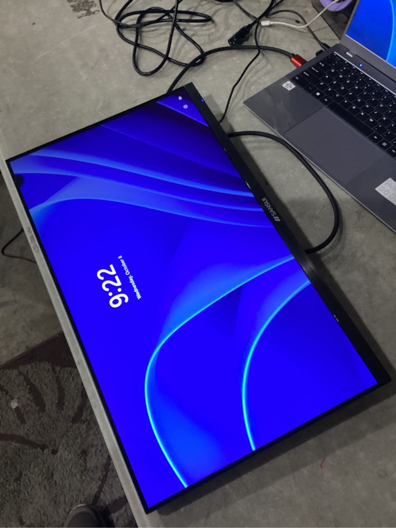 Condition photo showing Good Condition for sansui 24 inch gaming monitor 200hz 180hz 1ms freesync hdr 110% srgb fhd 1080p computer monitor hdmi dp ports eye care frameless vesa mount cable management (es-g24f4l hdmi cable included) 24 inch fhd 200hz gaming
