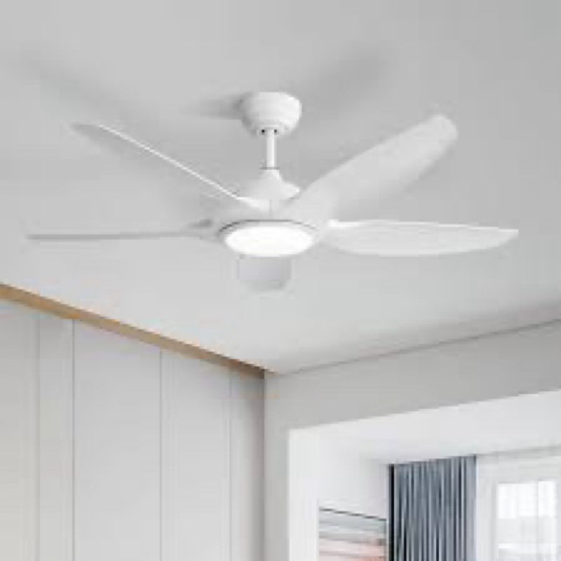 Lakenzie 48'' 5-Blade Modern Ceiling Fan with LED Light and Remote Control