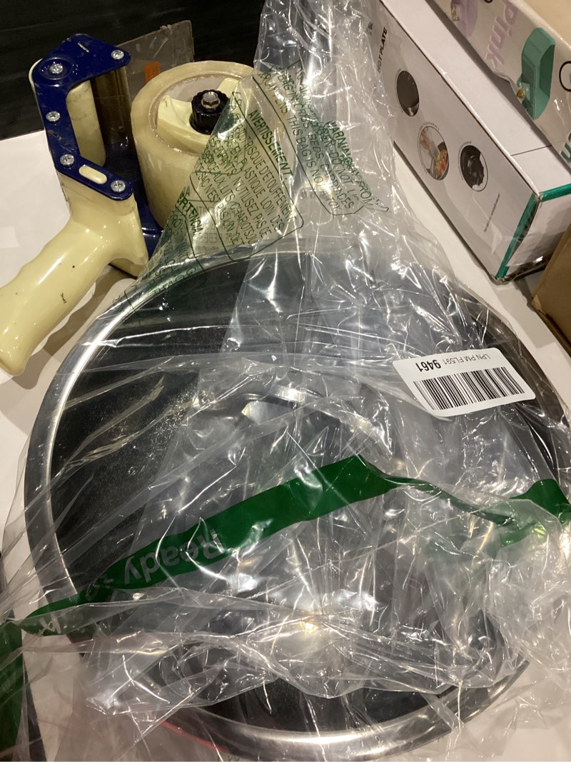 Condition photo showing Good Condition for Non Stick Frying Pans, 12-inch with Lid, Hybrid Frying Pans Nonstick Upgrade,non stick Skillets Stainless Steel, Dishwasher & Oven-Safe, Induction Compatible Cooking Pan, PFOA Free Cookware 12'' w/lid Upgrade